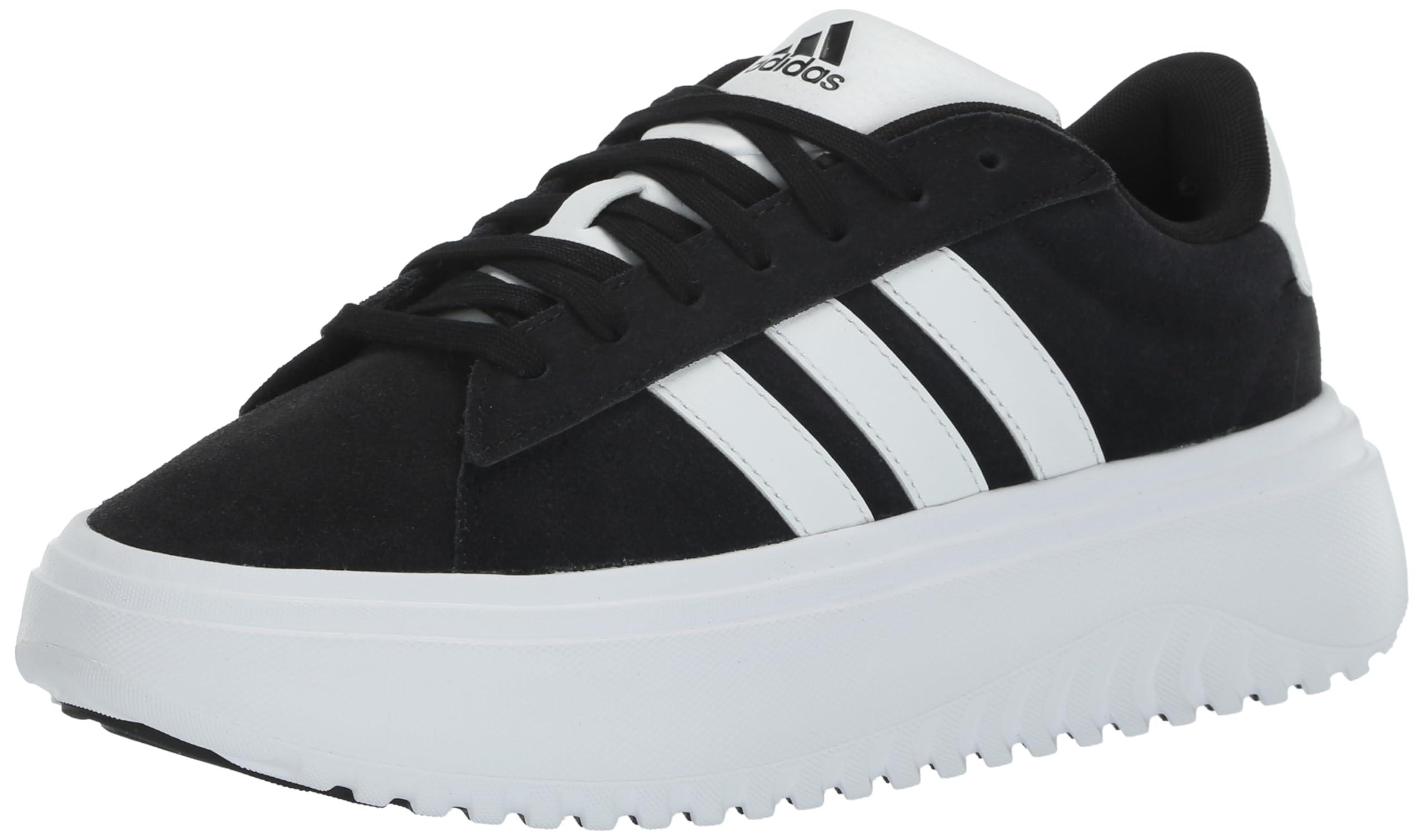 ★関税込★adidas★W COURT PLATFORM SUEDE★22-27cm★ adidas Grand Court Platform Suede Sneaker in Blue | Lyst