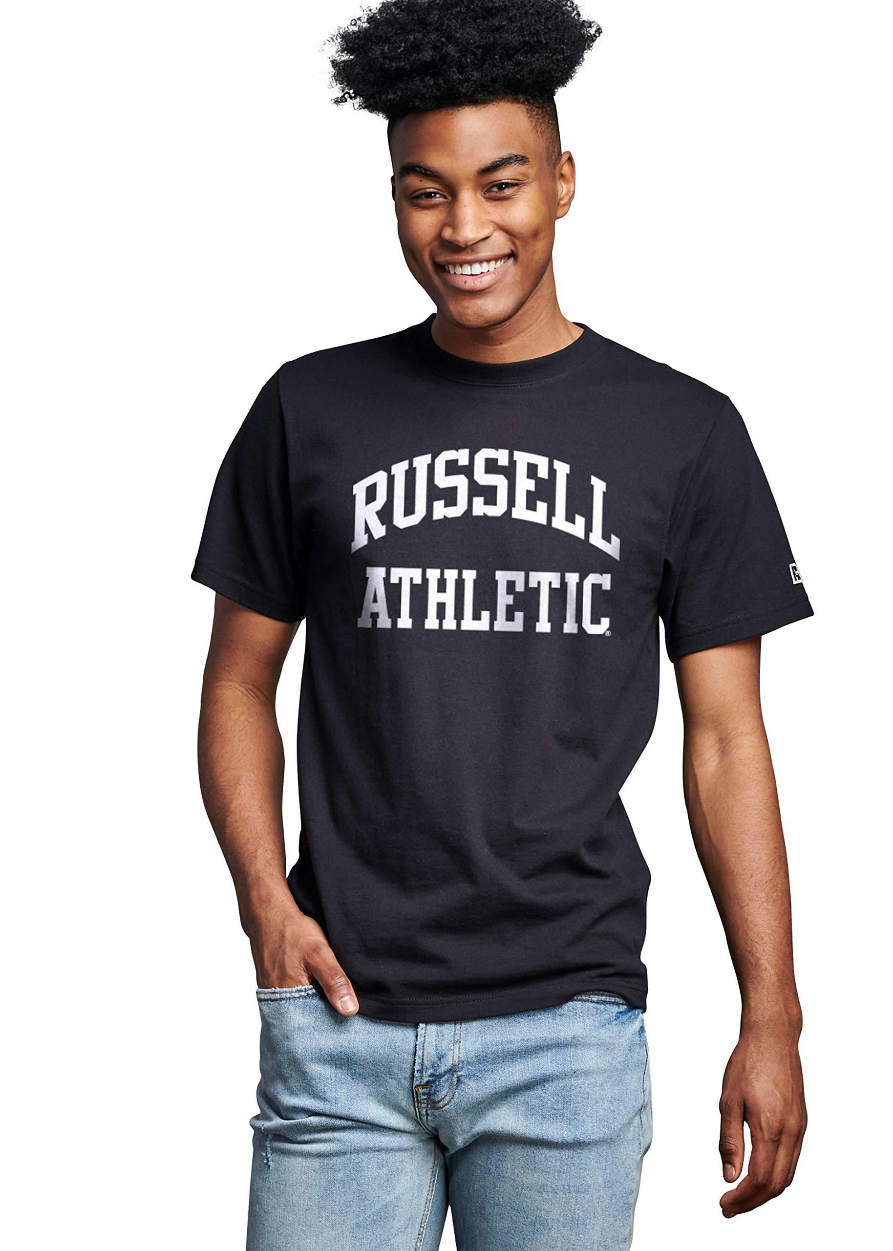Russell Athletic Premium Cotton T-shirts in Black for Men - Lyst