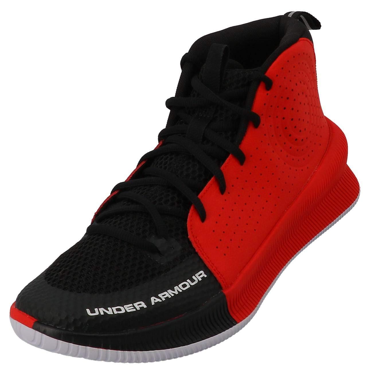 Under Armour Leather Jet 2019 Basketball Shoe Running, Black (003)/red, 7  for Men | Lyst