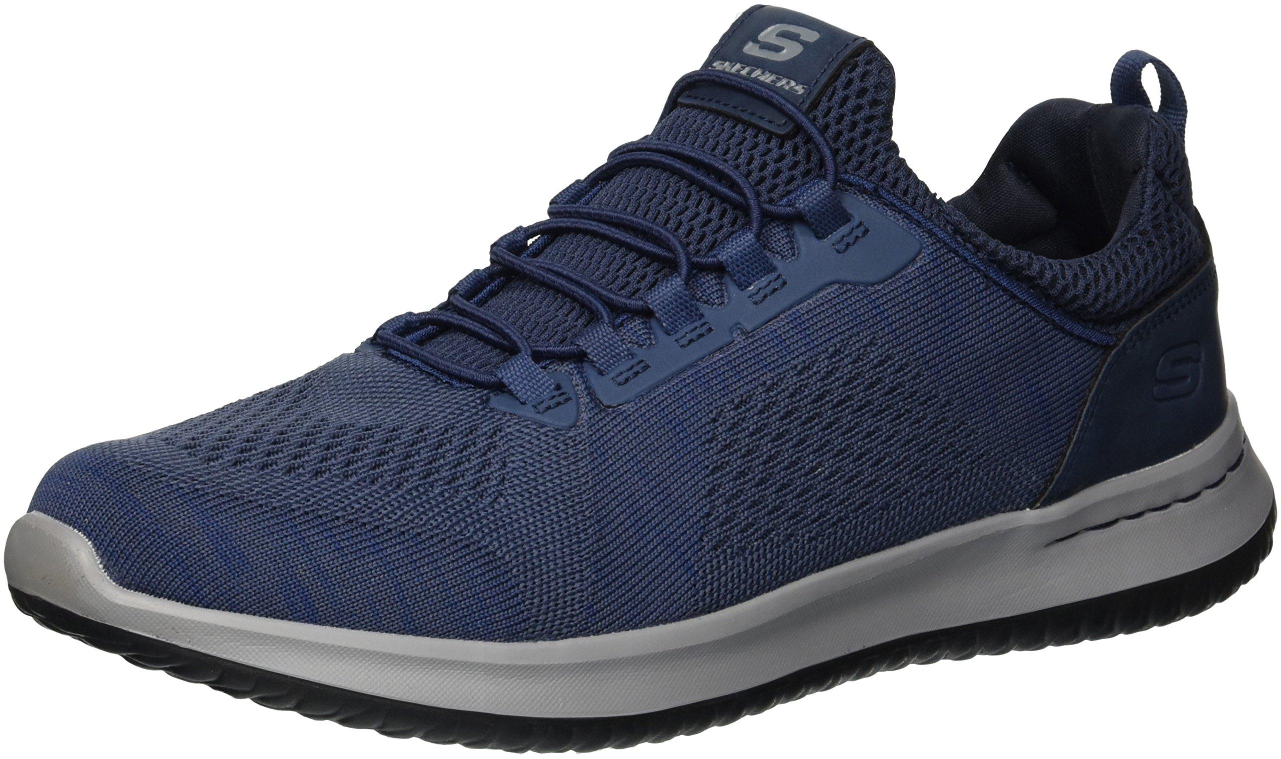 Skechers Lace Usa Relaxed Fit-delson-brewton Sneaker,7 M Us,blue for Men |  Lyst