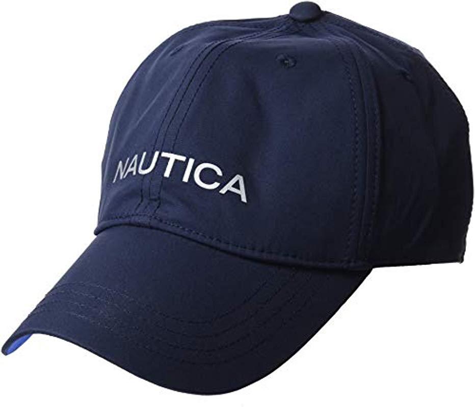 navy blue nautica hat