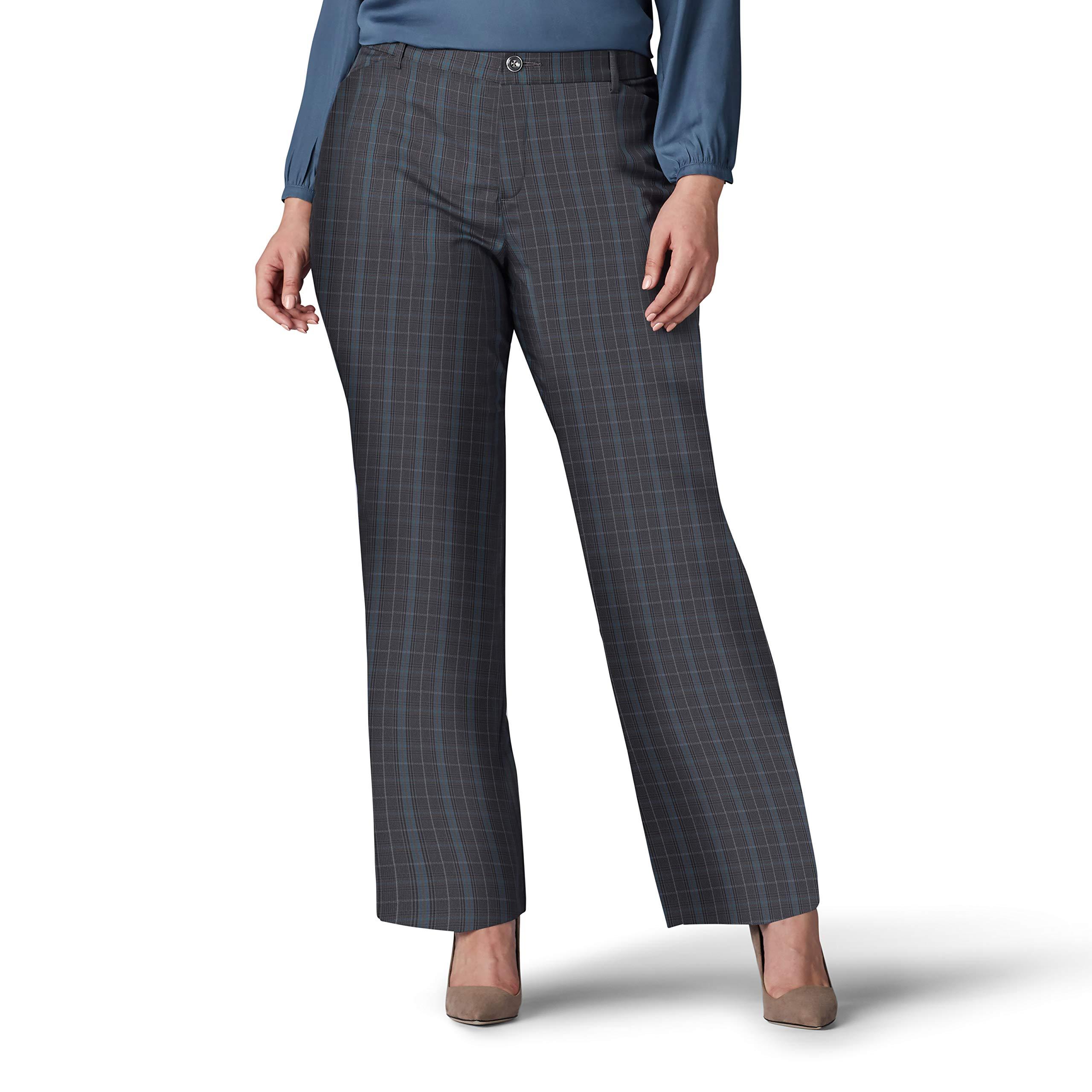 Lee Jeans Plus Size Flex Motion Regular Fit Trouser Pant in Brown | Lyst