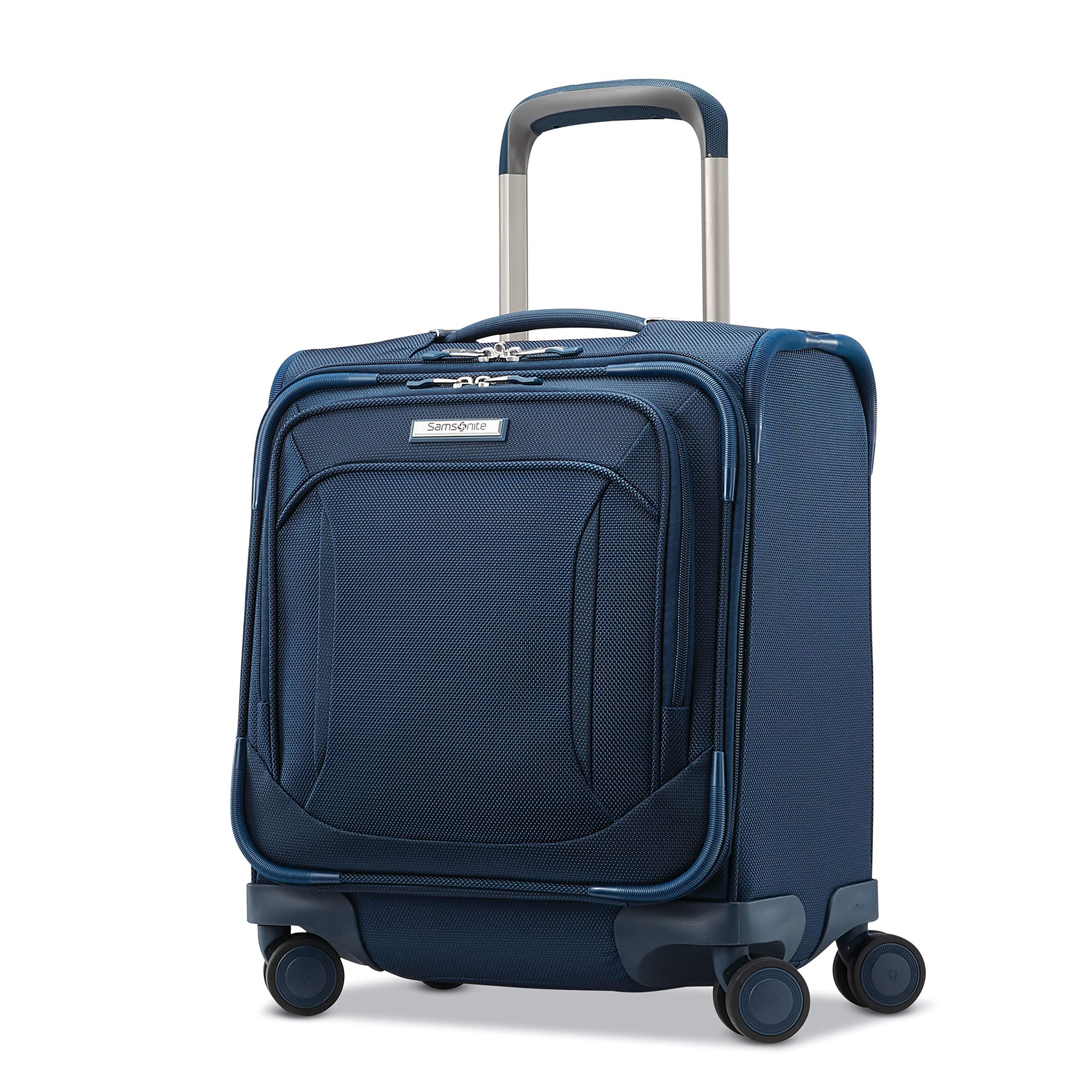 Samsonite Lineate Softside Underseat Boarding Bag With Spinner Wheels in  Blue | Lyst