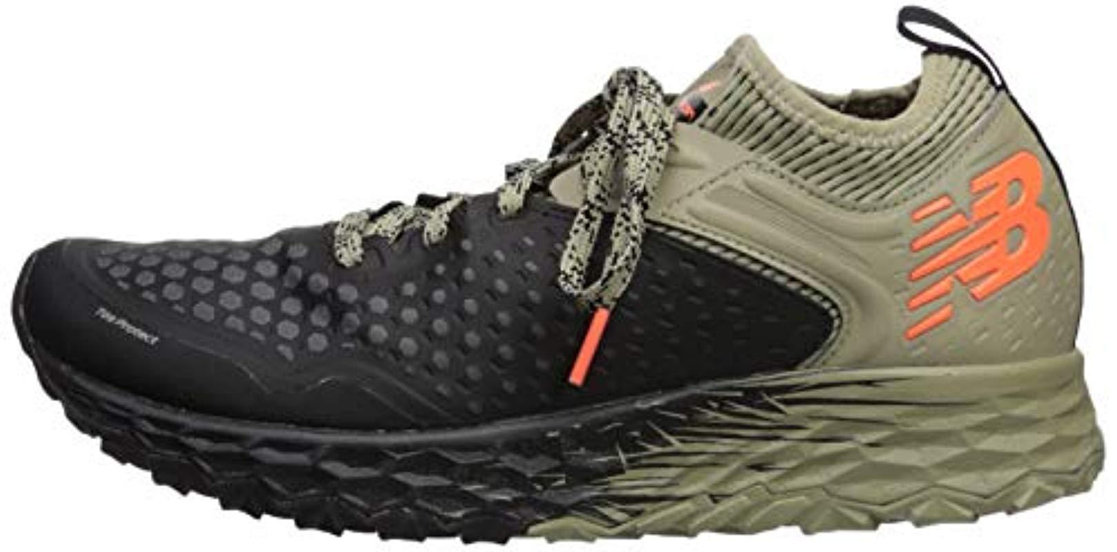 New Balance Fresh Foam Hierro V4 Trail Running Shoe in Black for Men - Lyst