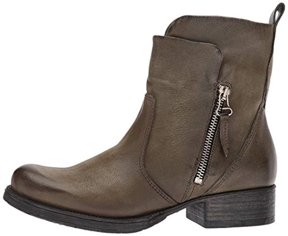 Miz Mooz Womens Rosie Ankle Boot 39 M EU Brown 8.5-9 US