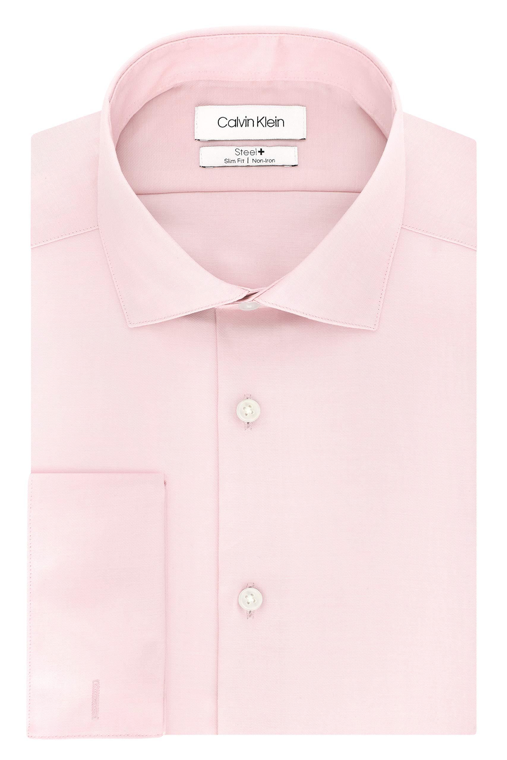 Calvin Klein Dress Shirt Slim Fit Non 