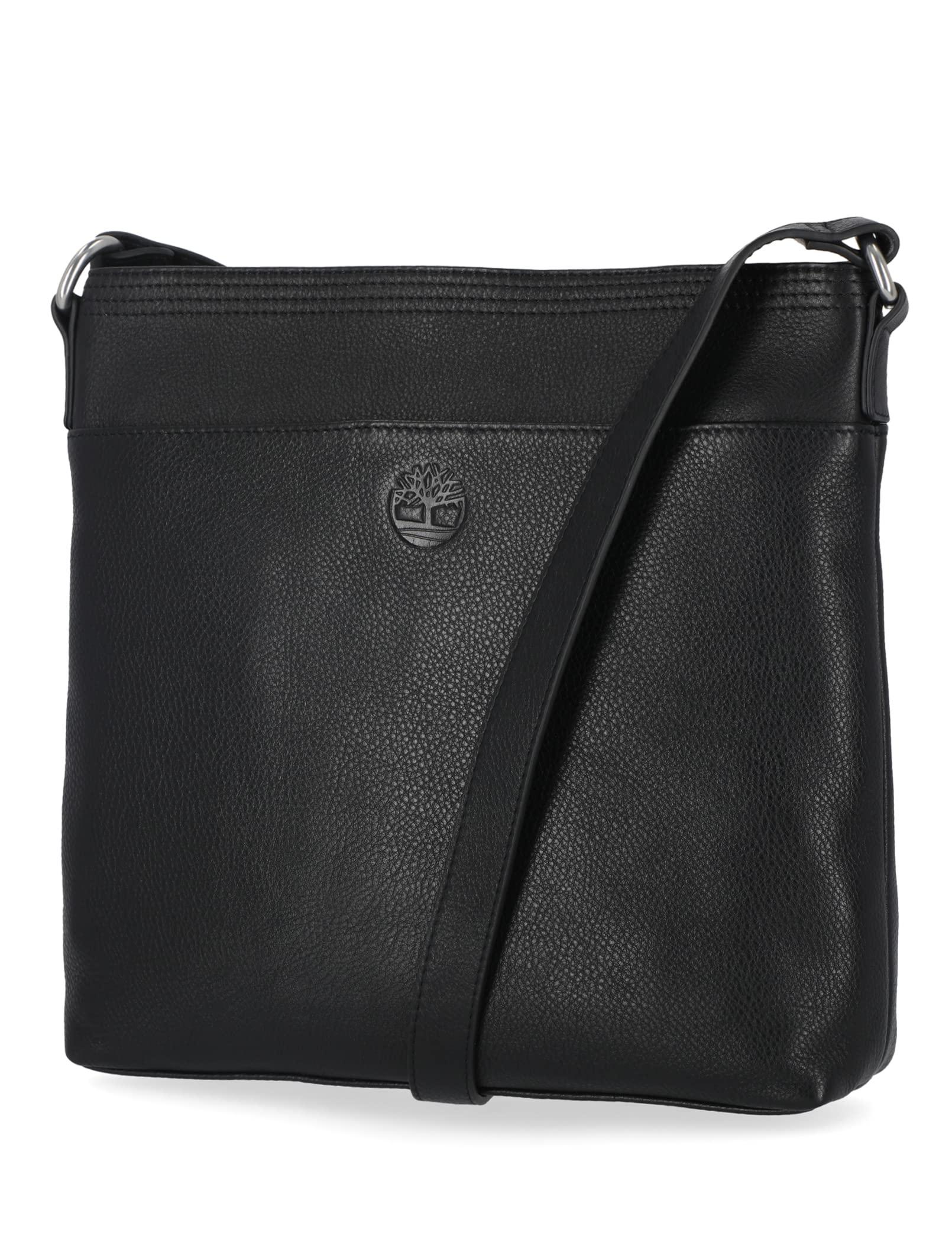 Timberland Large Leather Crossbody Purse Shoulder Bag in Black Lyst UK