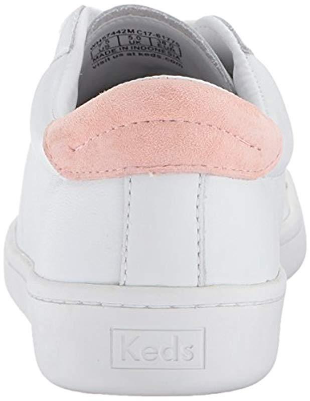 keds ace leather blush