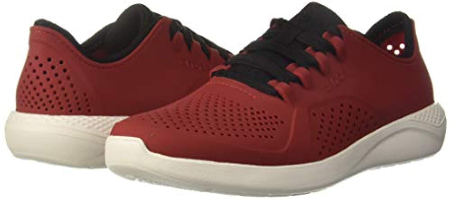 Crocs™ Literide Pacer M Sneaker in Red for Men | Lyst