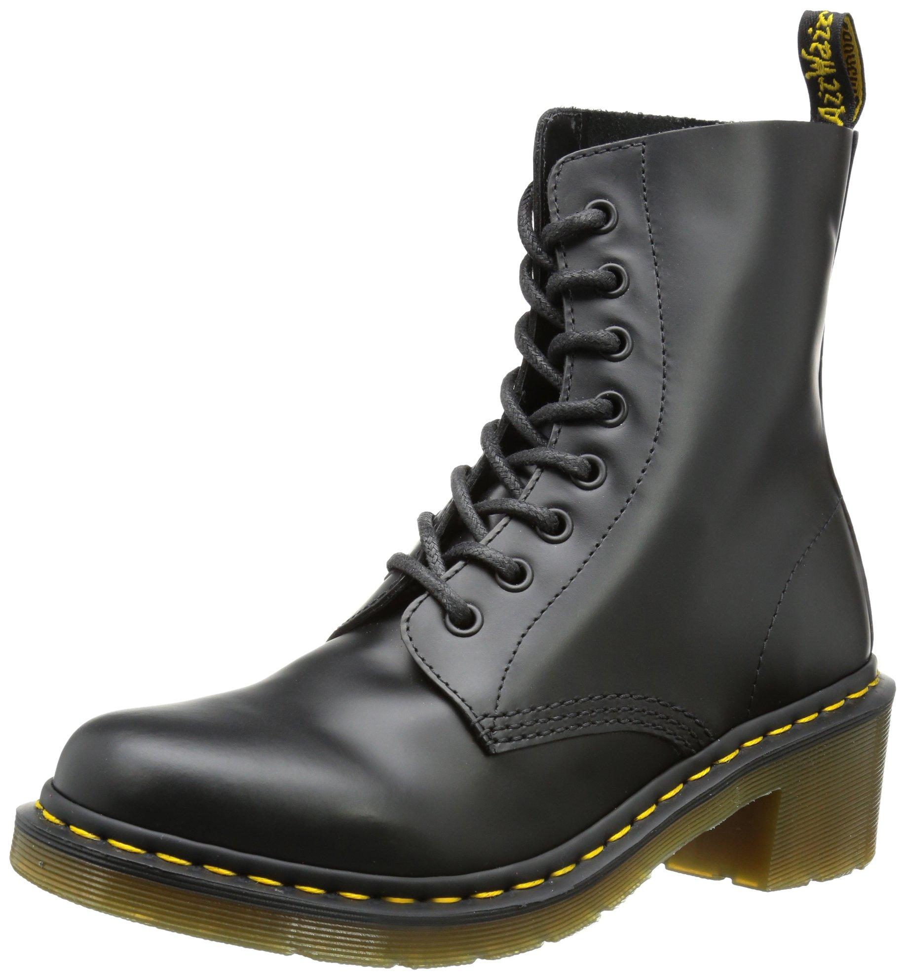 Martens Womens Clemency Boot,Black Smooth,5 UK/7 M US Dr