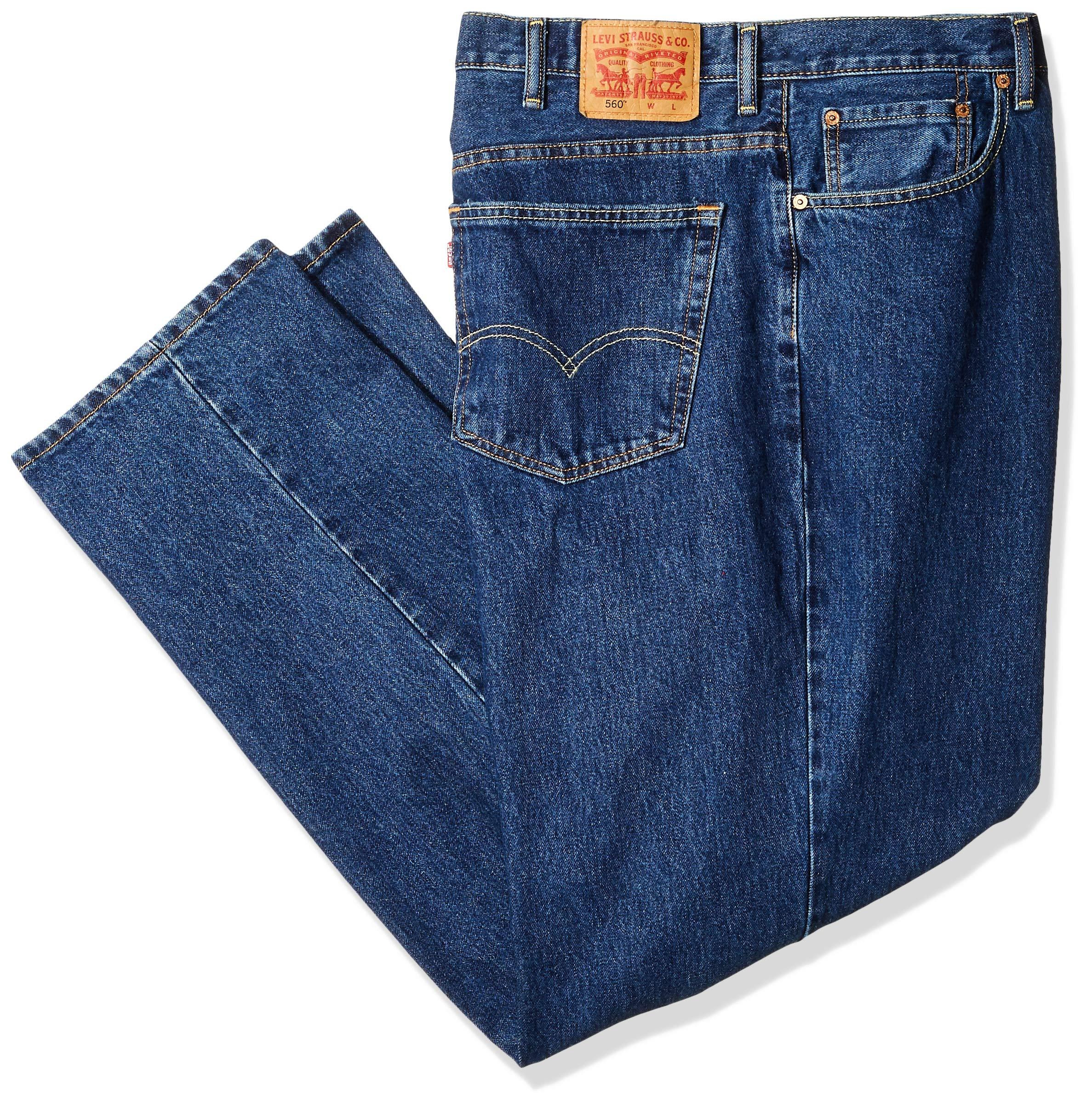 Levi's Denim Big And Tall Big & Tall 560 Comfort Fit Jean in Dark Stonewash  (Blue) for Men - Lyst
