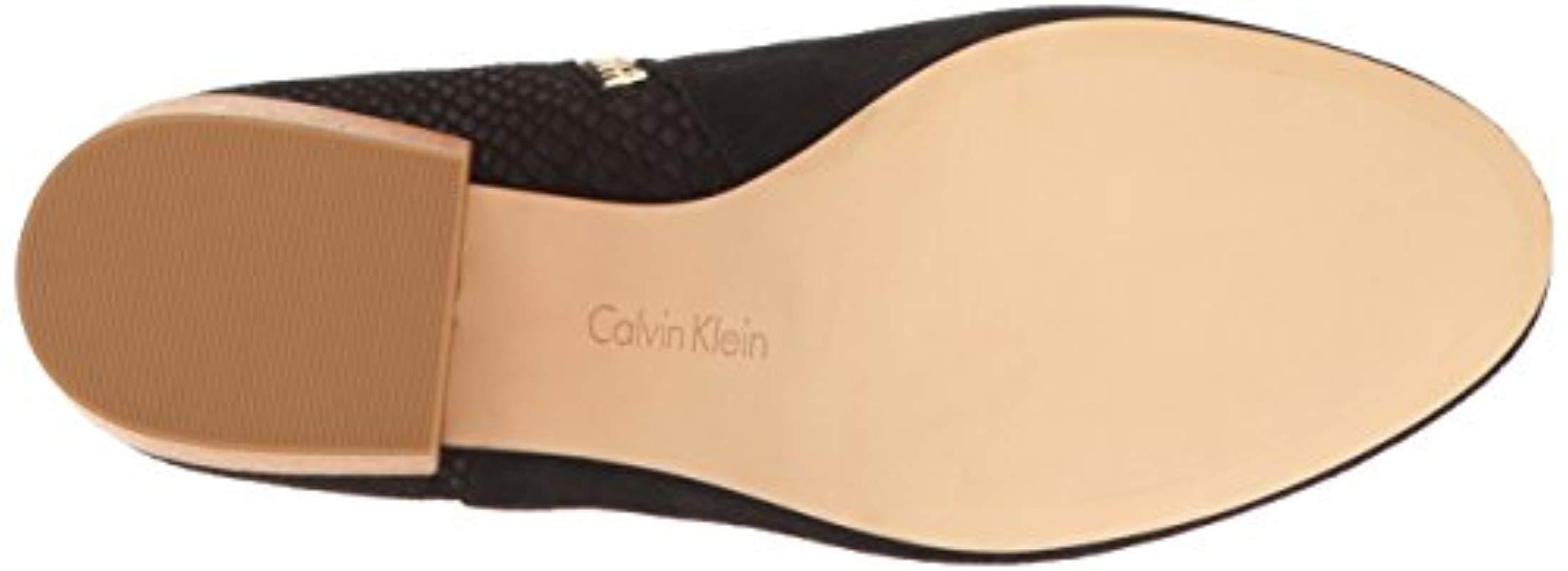 calvin klein jenna bootie