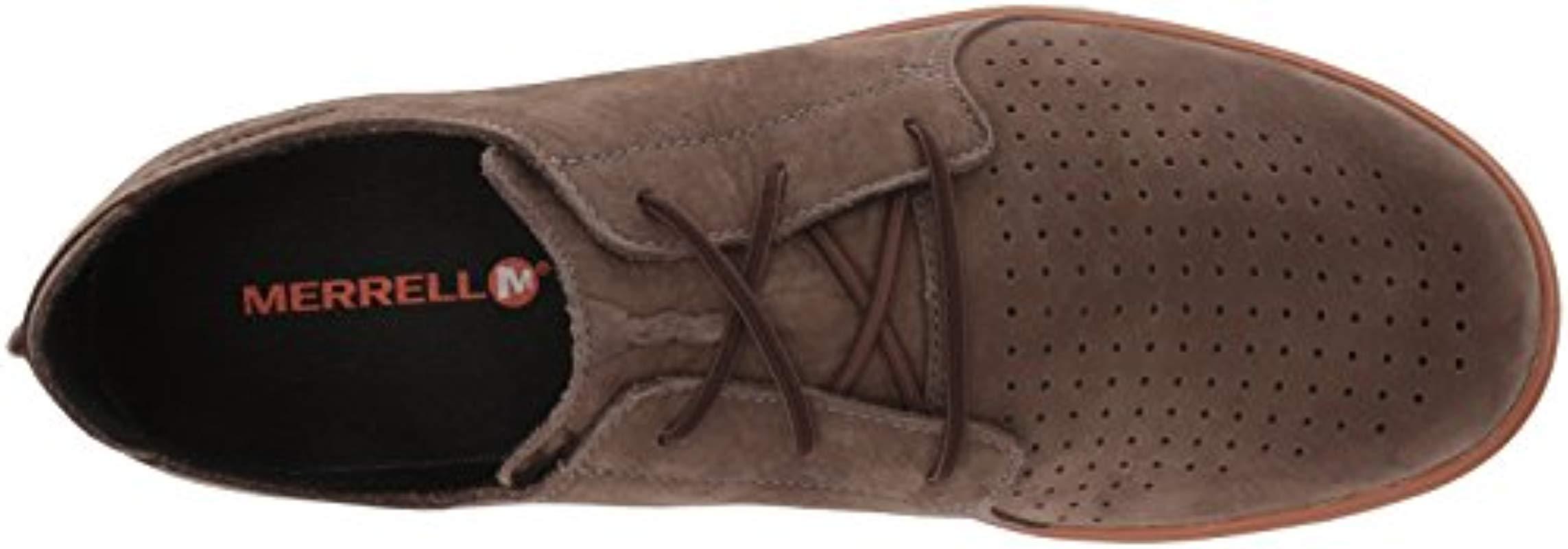 Merrell Downtown Lace Sneaker in Brown for Men Lyst