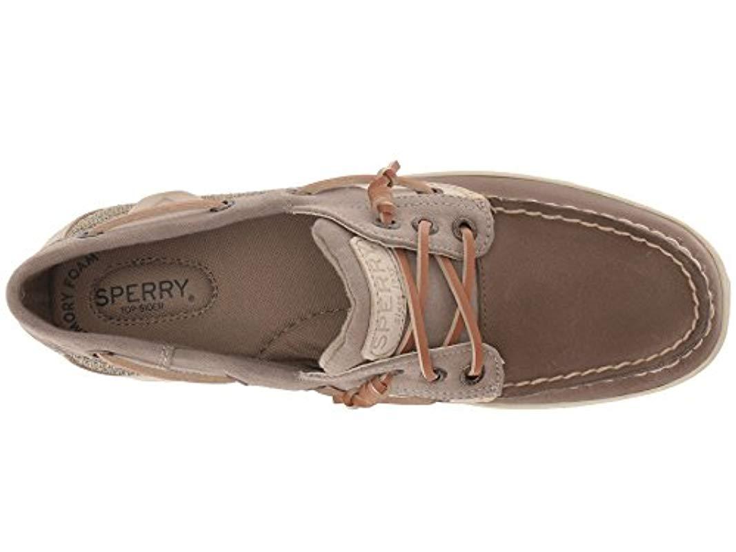 sperry rosefish taupe