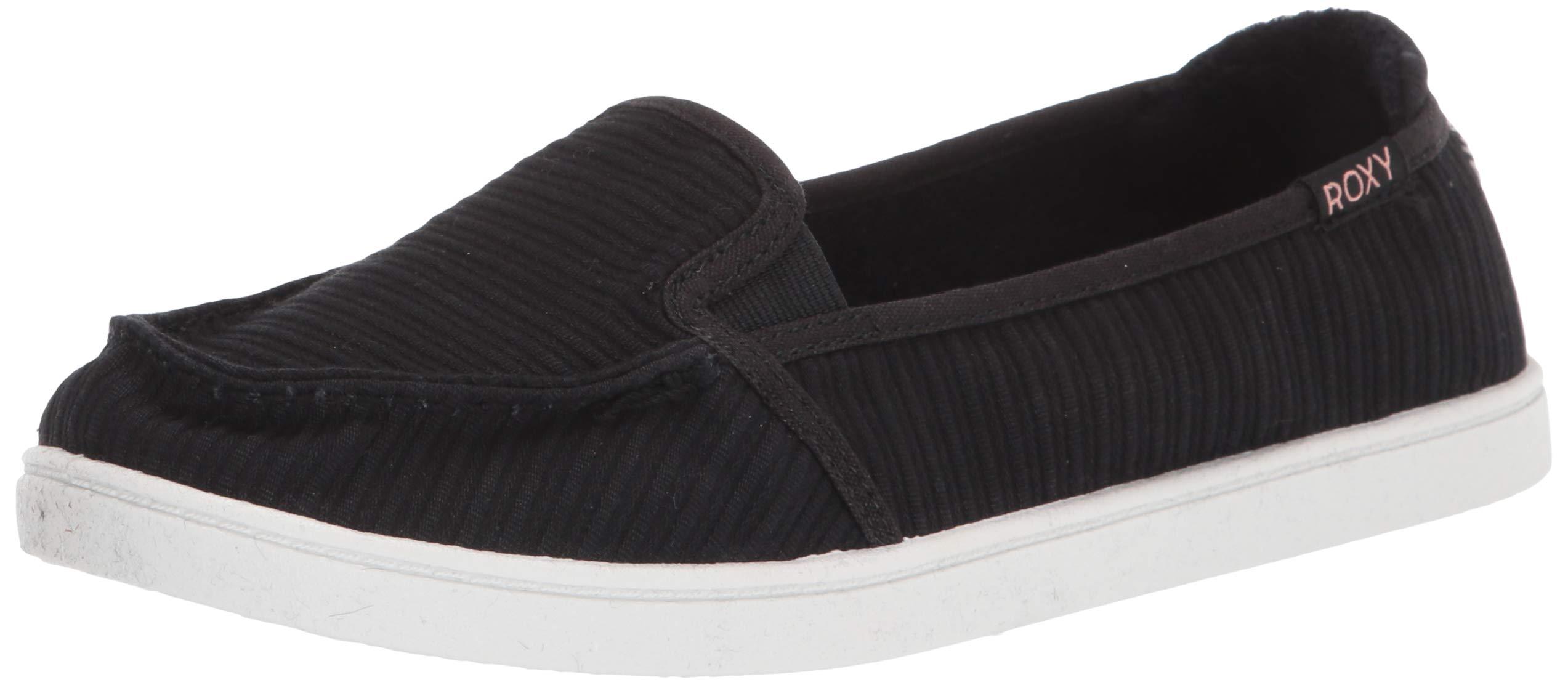 black roxy slip on shoes
