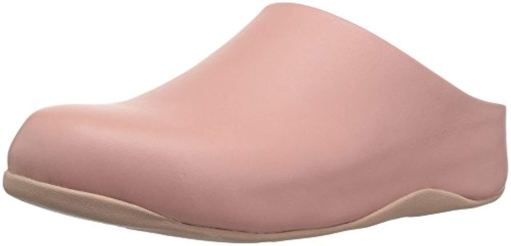 Fitflop Shuv Leather Medical Professional Shoe in Pink Lyst