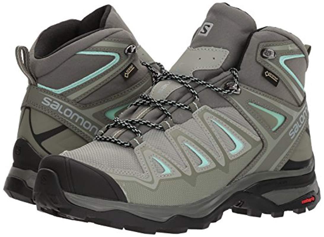 Yves Salomon Lace Ultra 3 Wide Mid Gtx W Trail Running Shoe Shadow 12 W Us Lyst