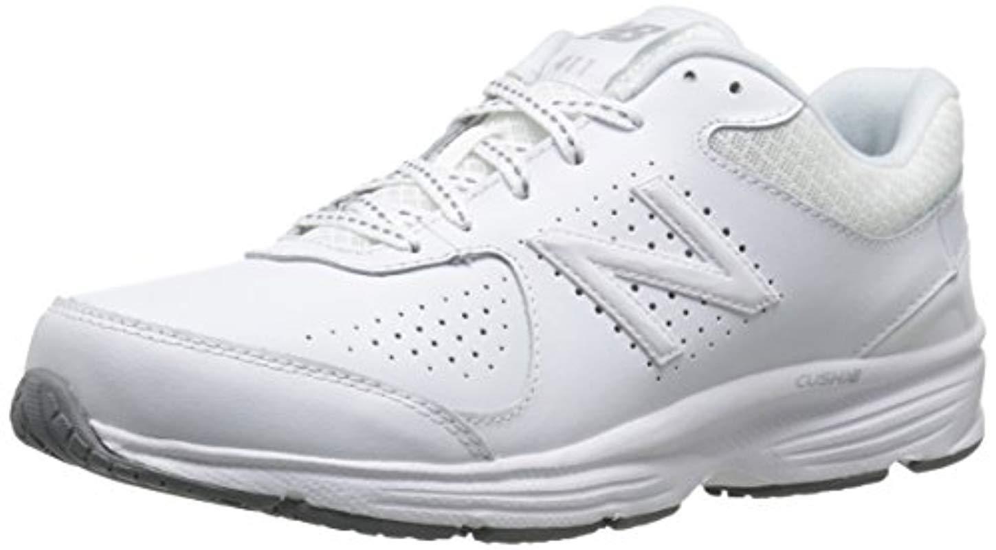 New Balance Lace 411 V2 Cush Nb Medium/wide Walking Shoes in White ...