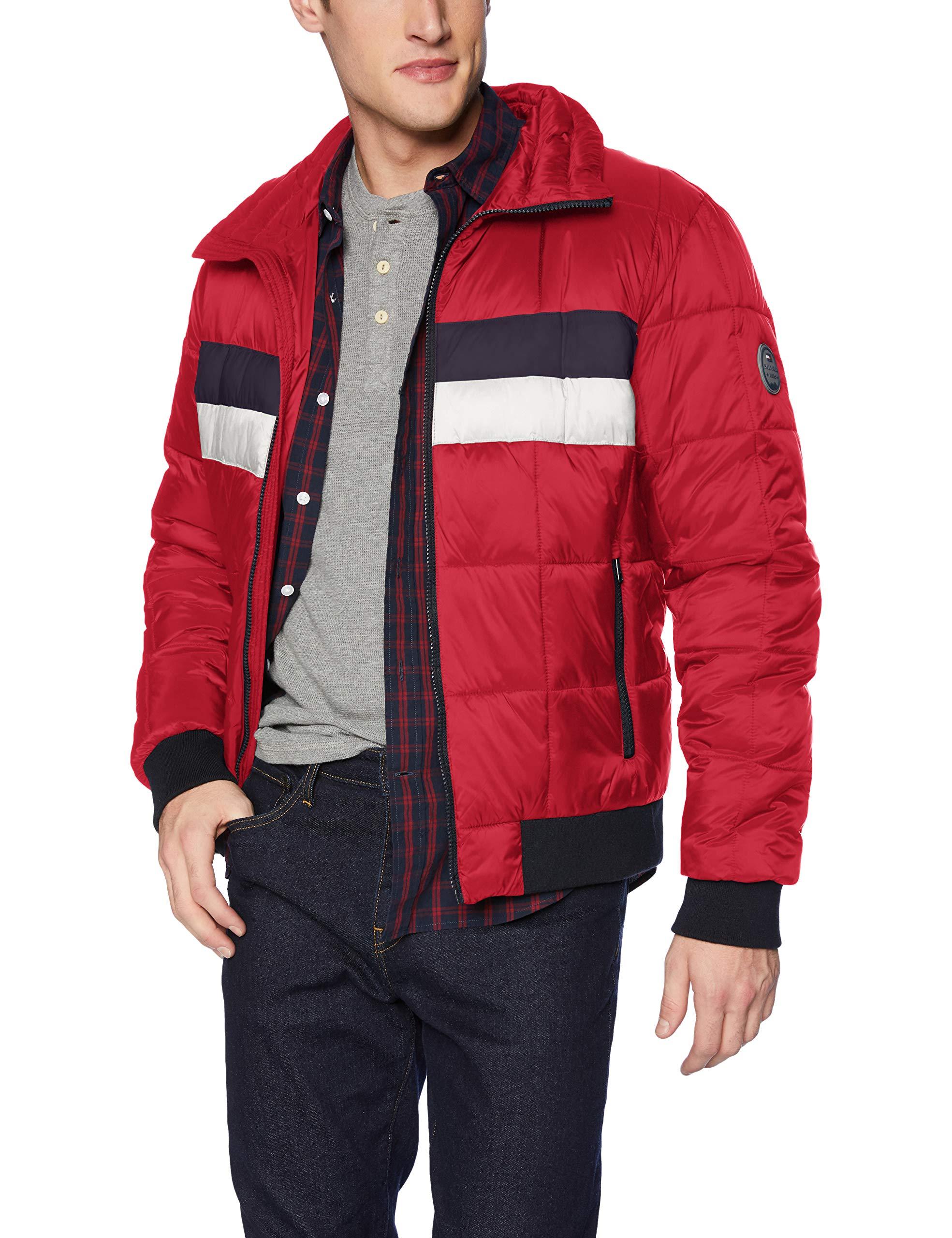 tommy hilfiger quilted bomber