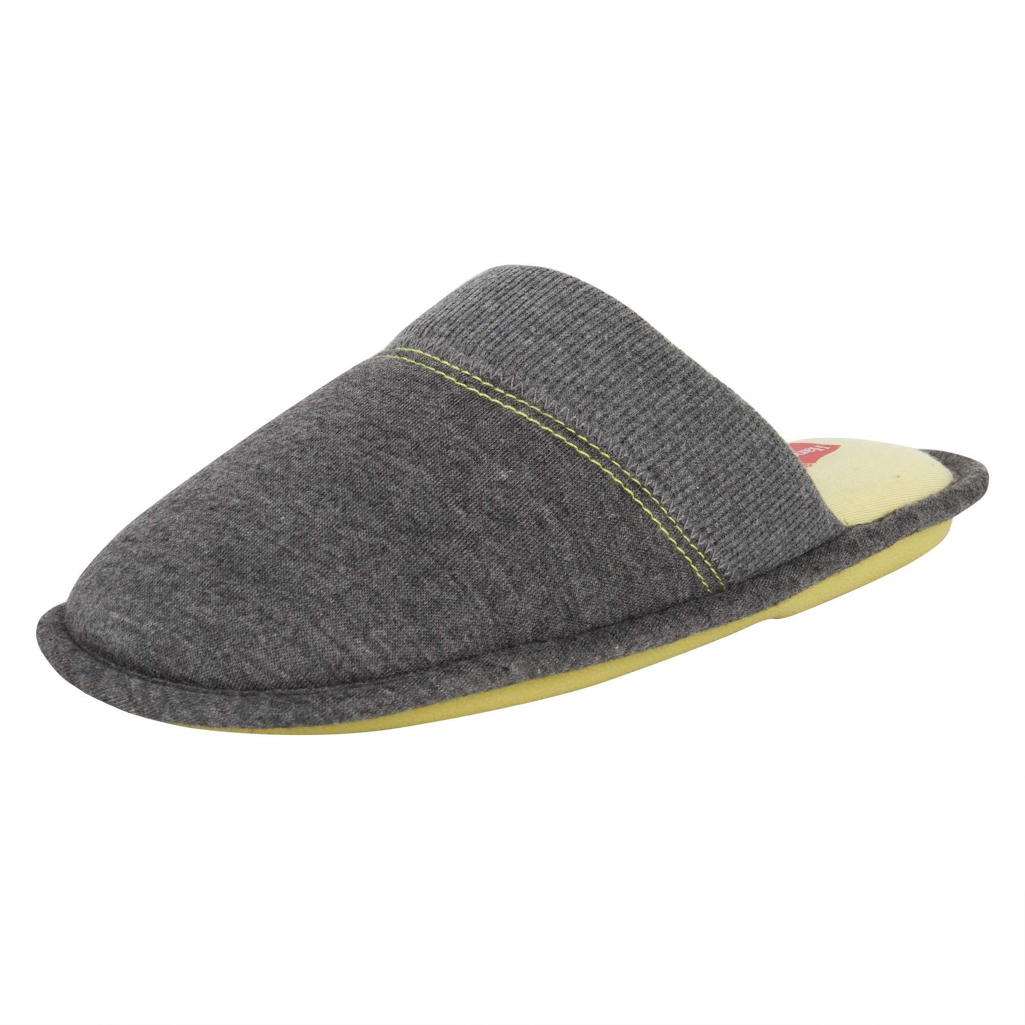 hanes memory foam slippers