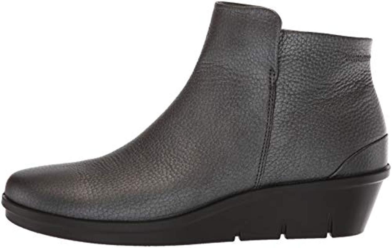ecco skyler wedge bootie black