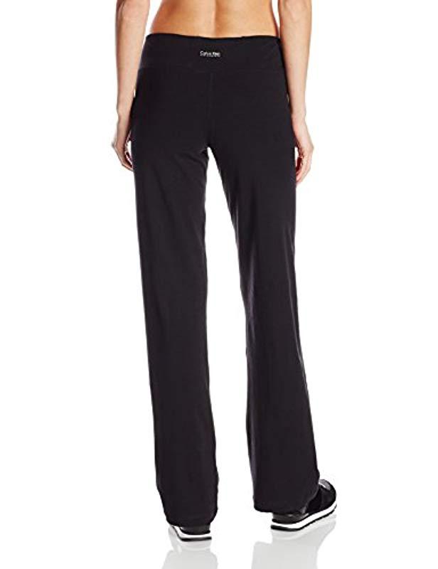 Calvin klein performance high waist straight leg Clearance