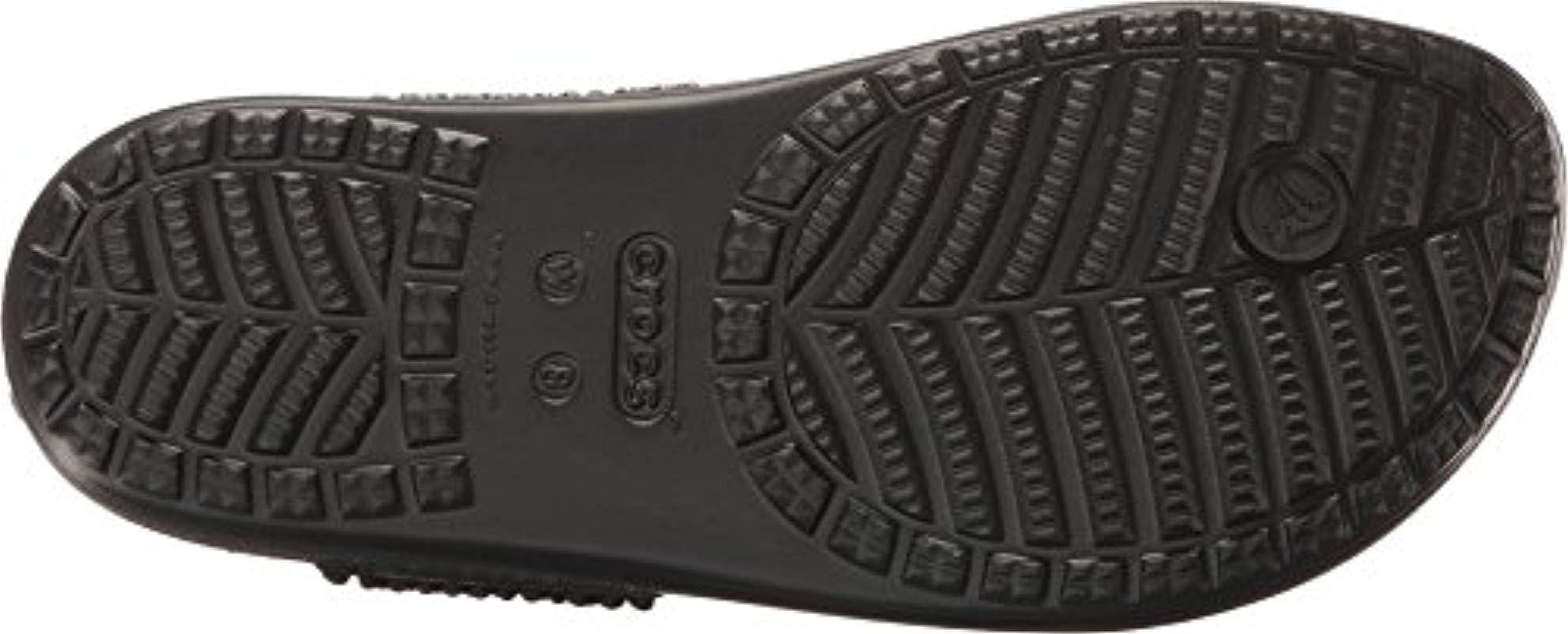 crocs women's sloane embellished platform flip