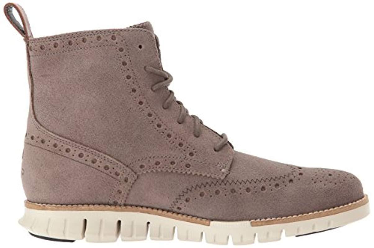 zerogrand wingtip boot