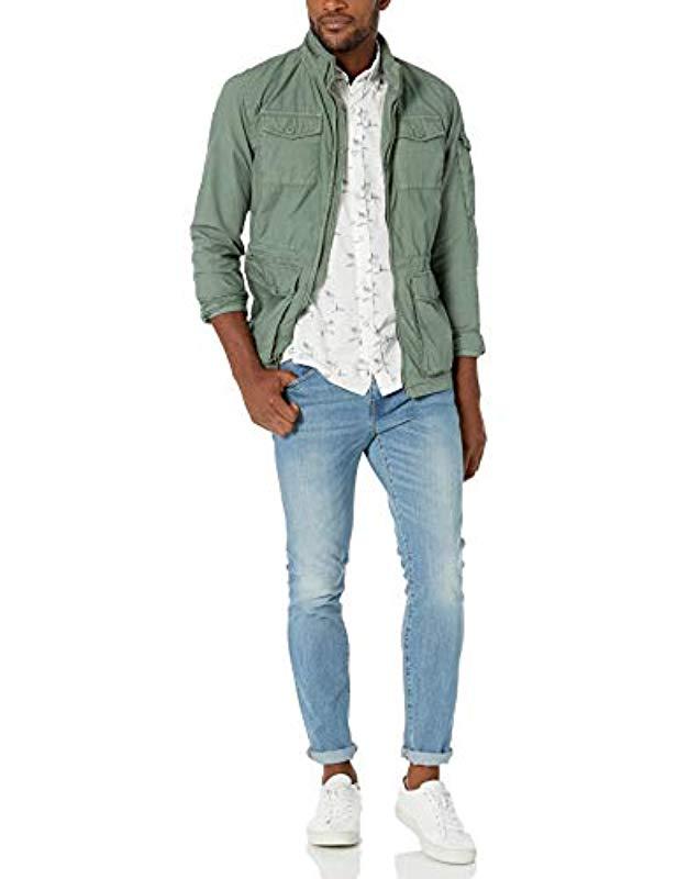 Levi's Lightweight Cotton Field Jacket in Green for Men | Lyst