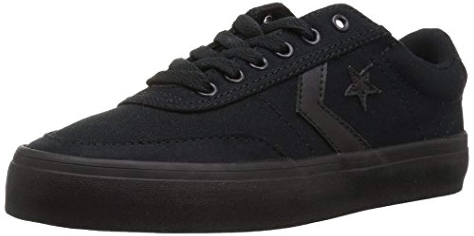 Courtlandt Low Top Sneaker in Black 