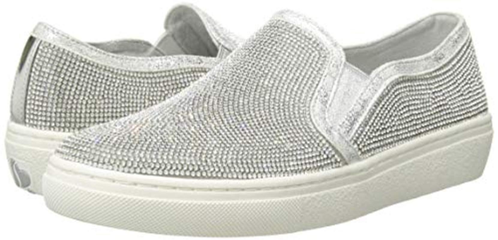 Skechers Goldie-flashow. Small Tonal Rhinestone Slip On Sneaker | Lyst