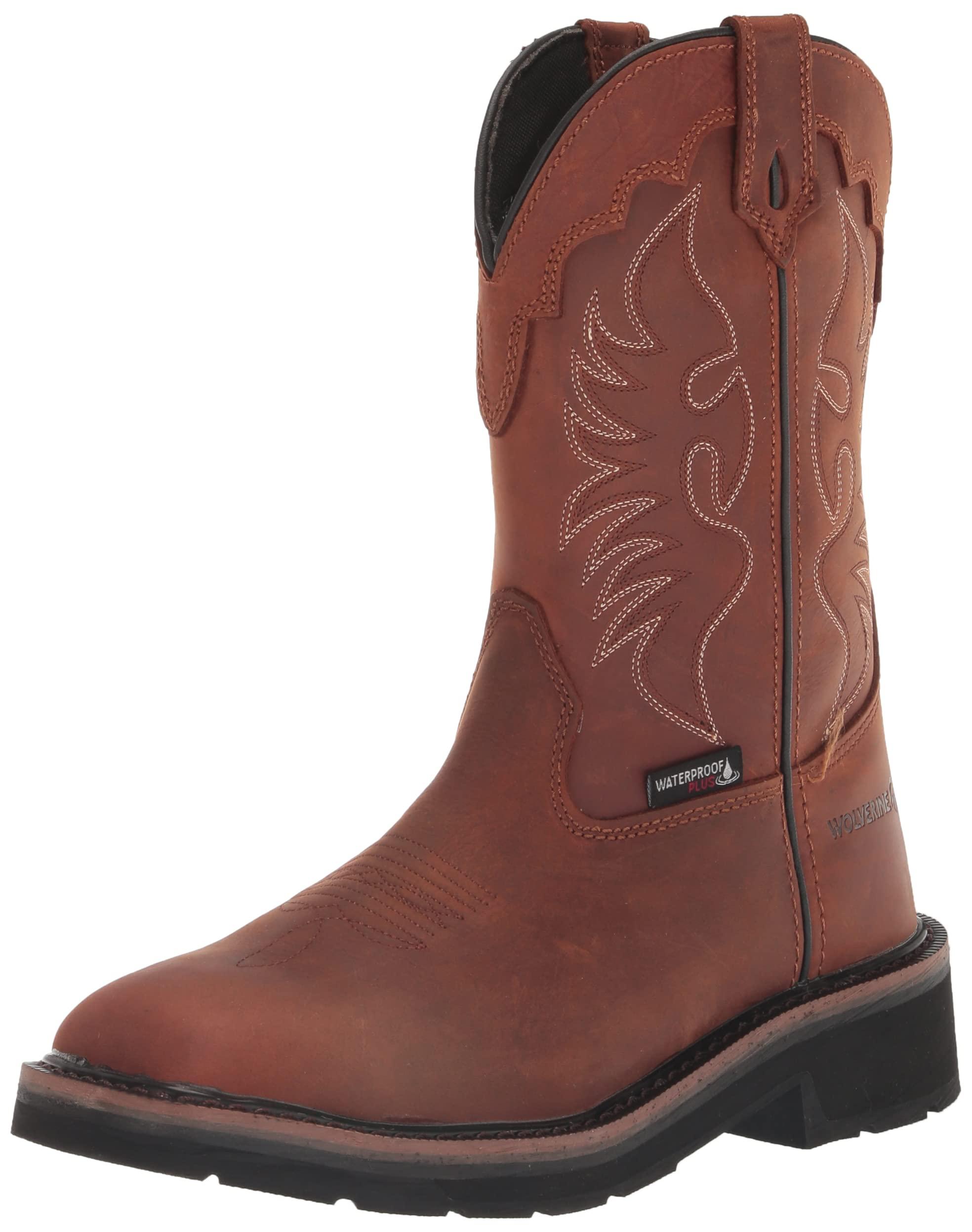 Wolverine Rancher Wellington Steel Toe Western Boot in Brown | Lyst