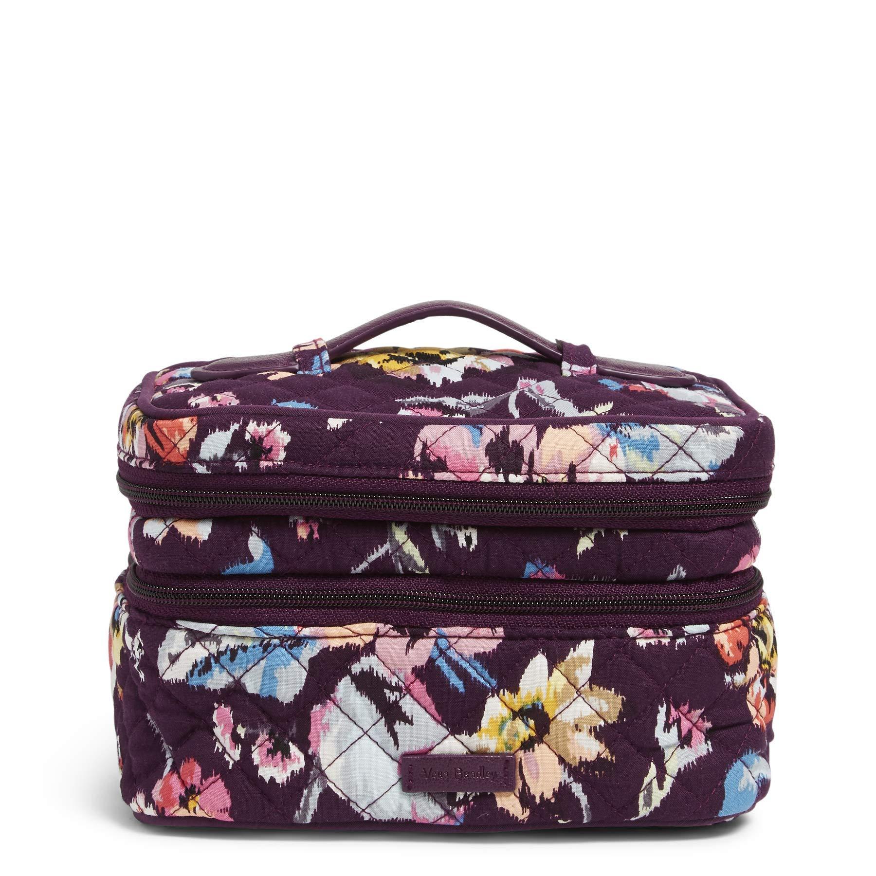 Vera bradley iconic hot sale jewelry train case