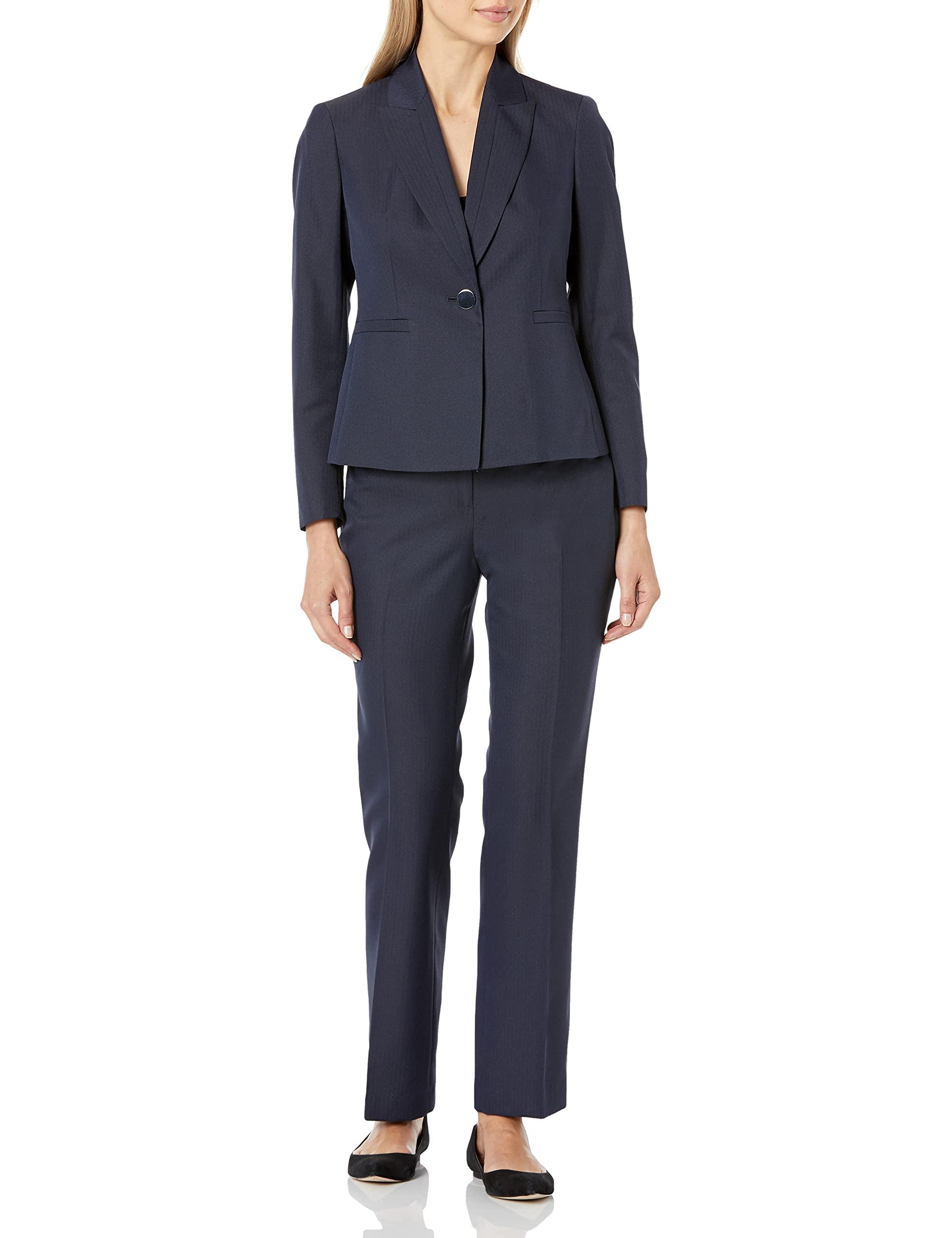 Nine West 1 Button Peak Lapel Mini 