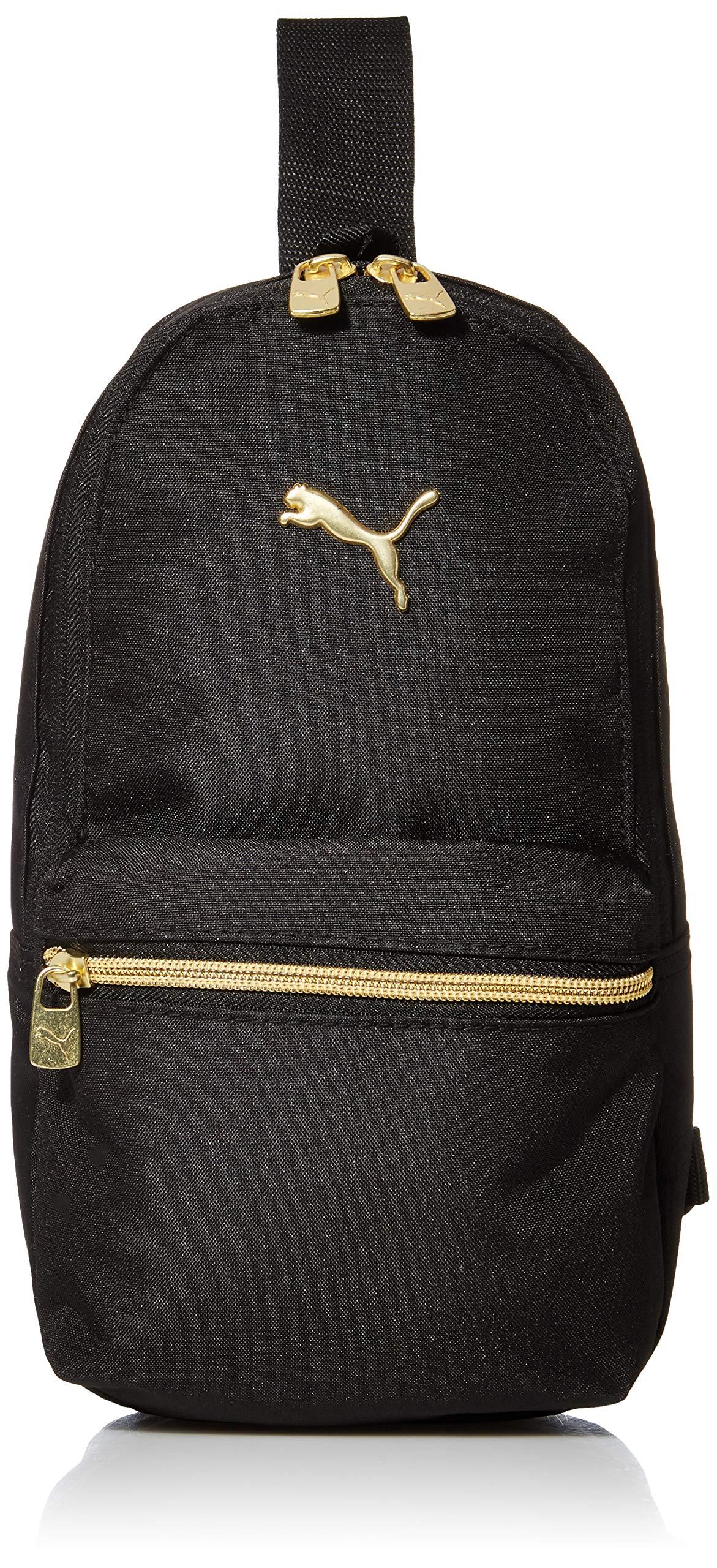 PUMA Unisex Adult Sling Bag in Black/Gold (Black) - Lyst