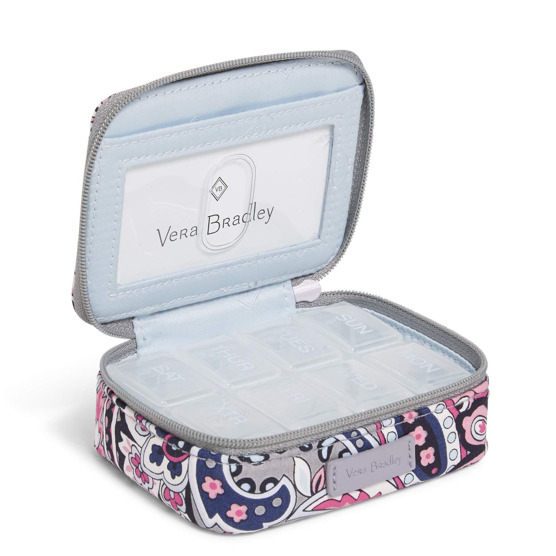 Vera Bradley Signature Cotton Travel Pill Organizer in Blue Lyst