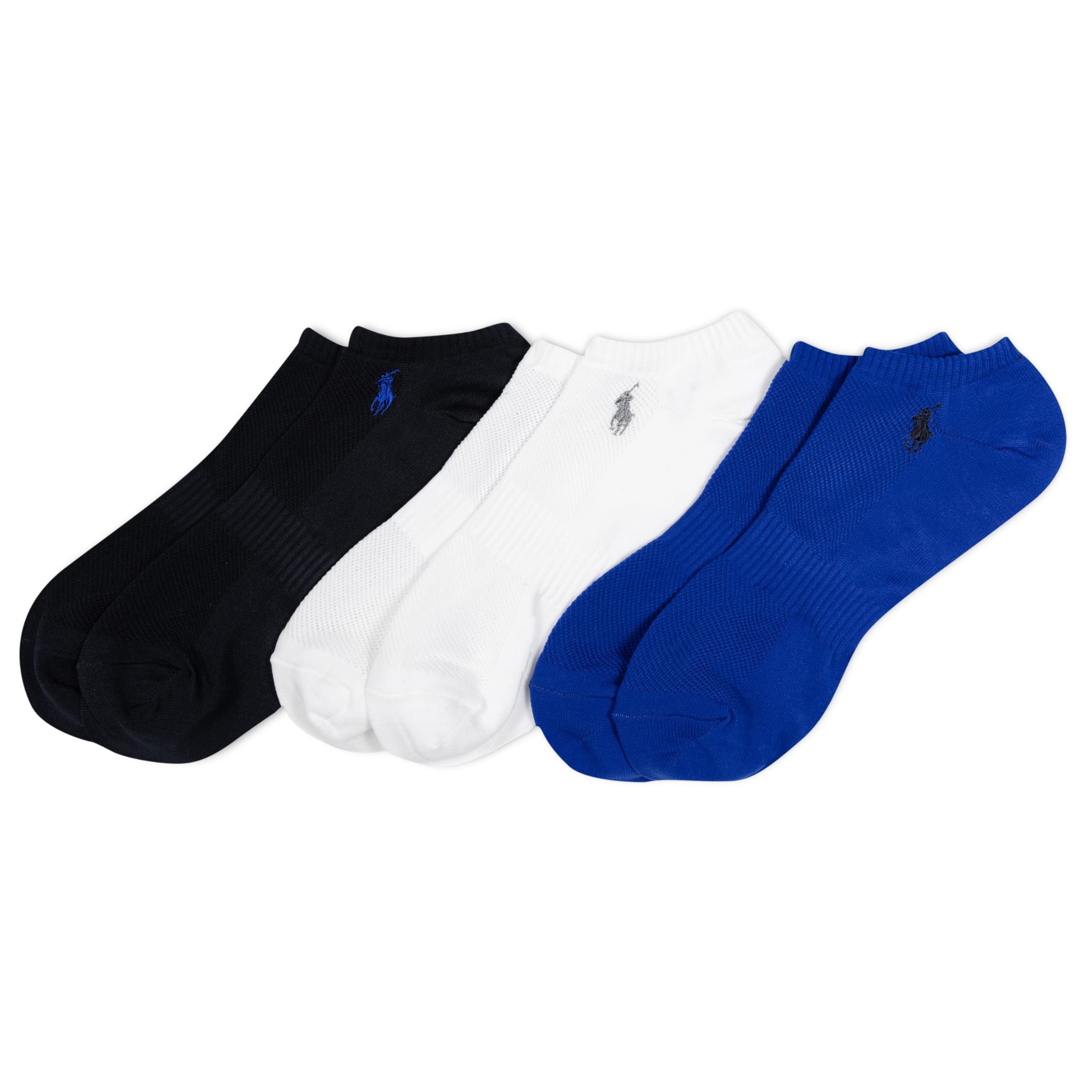 Polo Ralph Lauren Tech Low Cut Sock 3 Pair Pack in Blue for Men | Lyst
