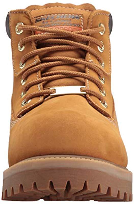 Skechers Leather Sergeants - Verdict, 's Boots in Dark Brown (Brown) for  Men - Save 71% | Lyst