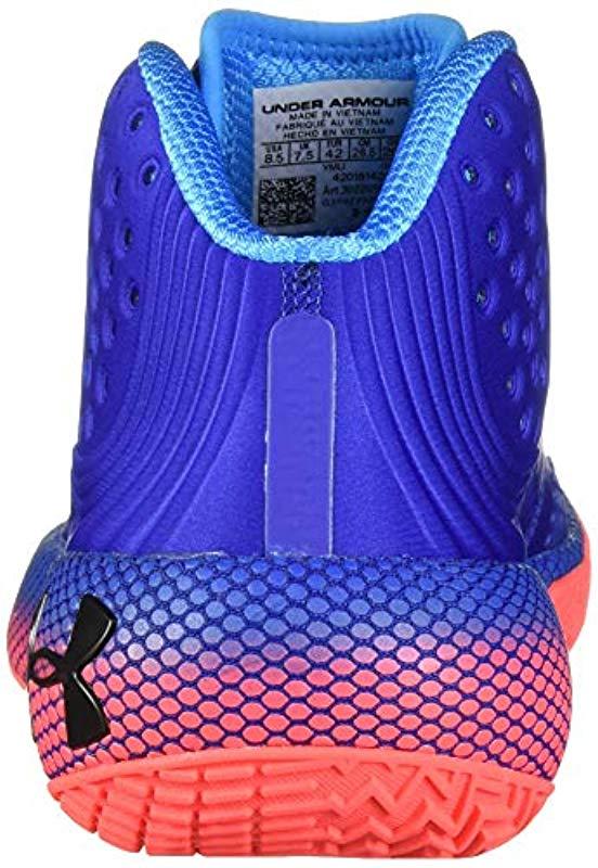 Under Armour Ua Hovr Havoc 2 Basketball Shoes in Blue for