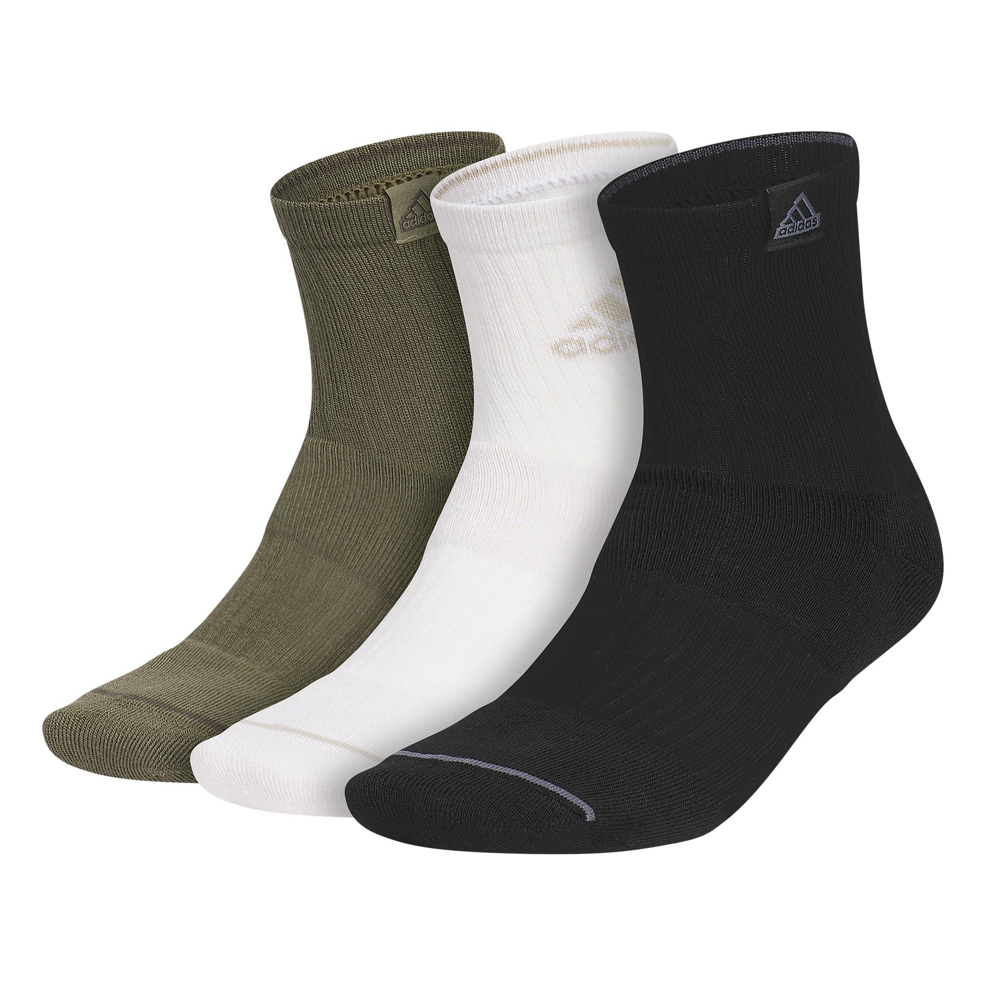 adidas Cushioned Sport High Quarter Socks With Arch Compression in Black for Men Lyst
