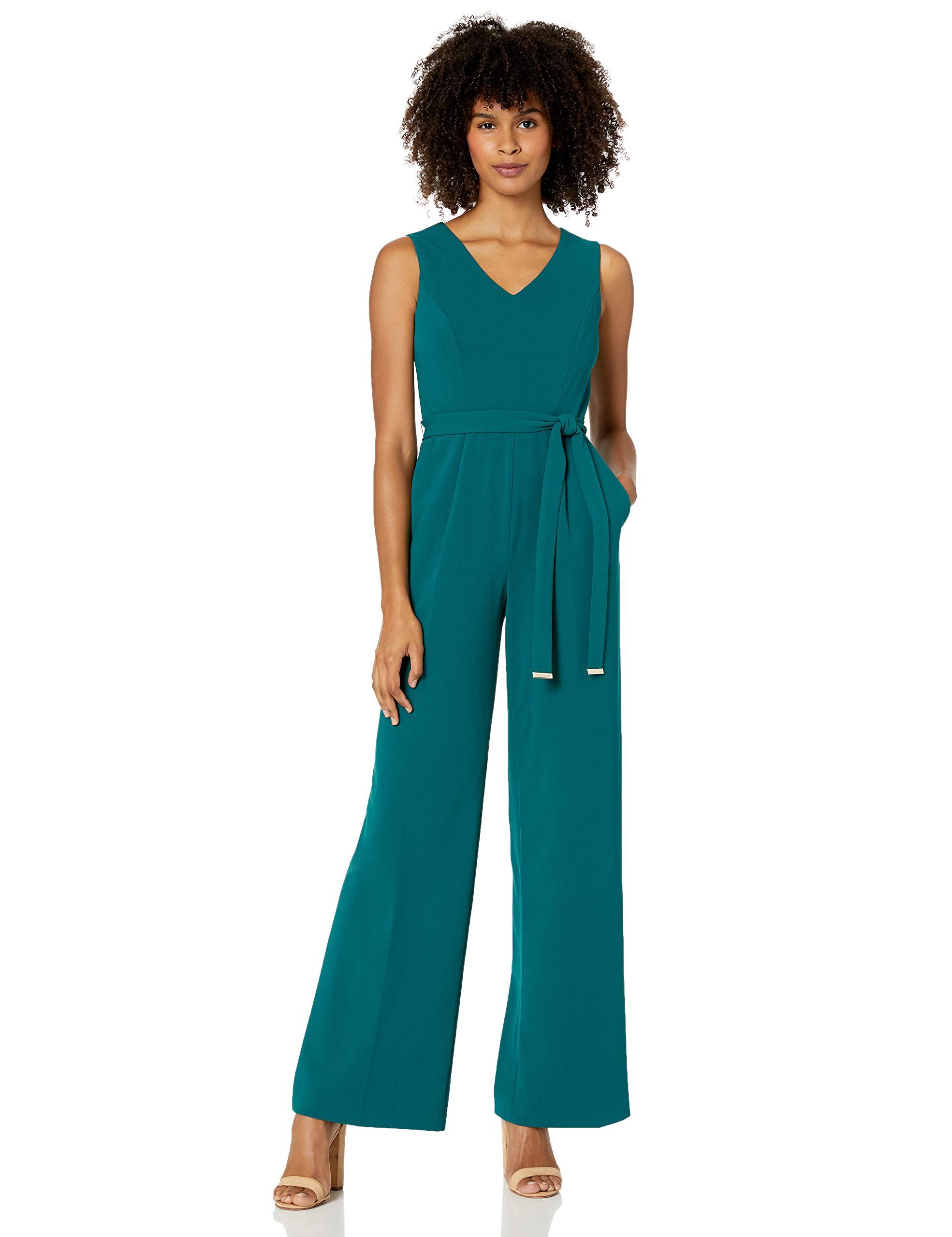 Tommy Hilfiger Bow Tie Jumpsuit in Forest (Blue) - Save 29% - Lyst