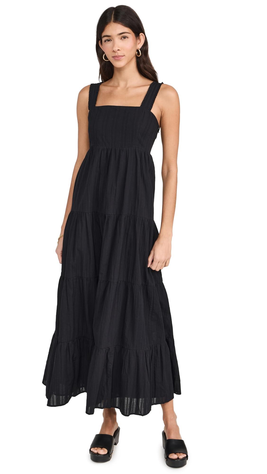 Women's Summer Dress PAIGE Miren Satin Maxi Dress
