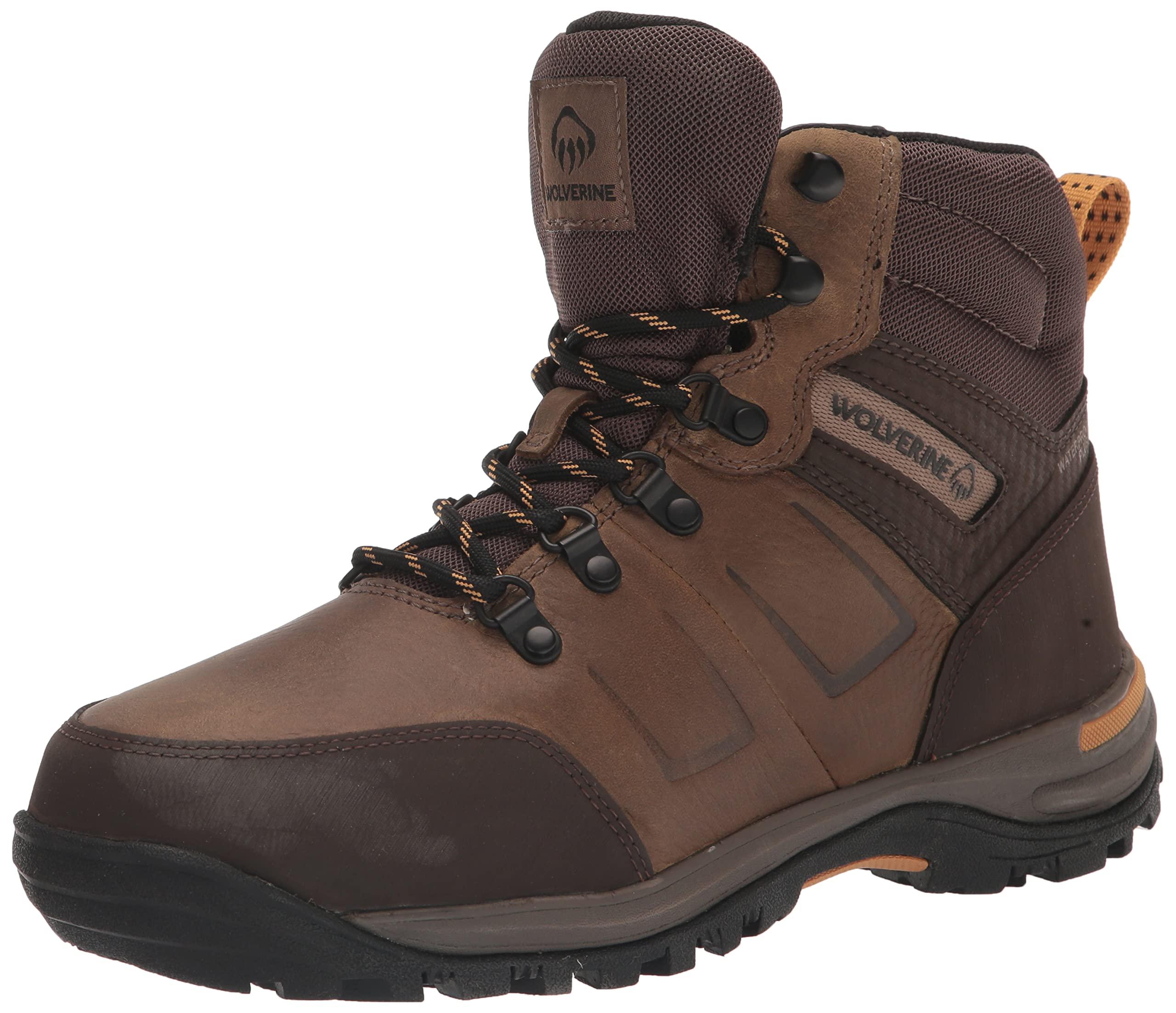 Wolverine Chisel 2 Steel Toe Waterproof Hiker Hiking Boot in Black for