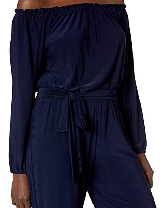 jersey long sleeve jumpsuit