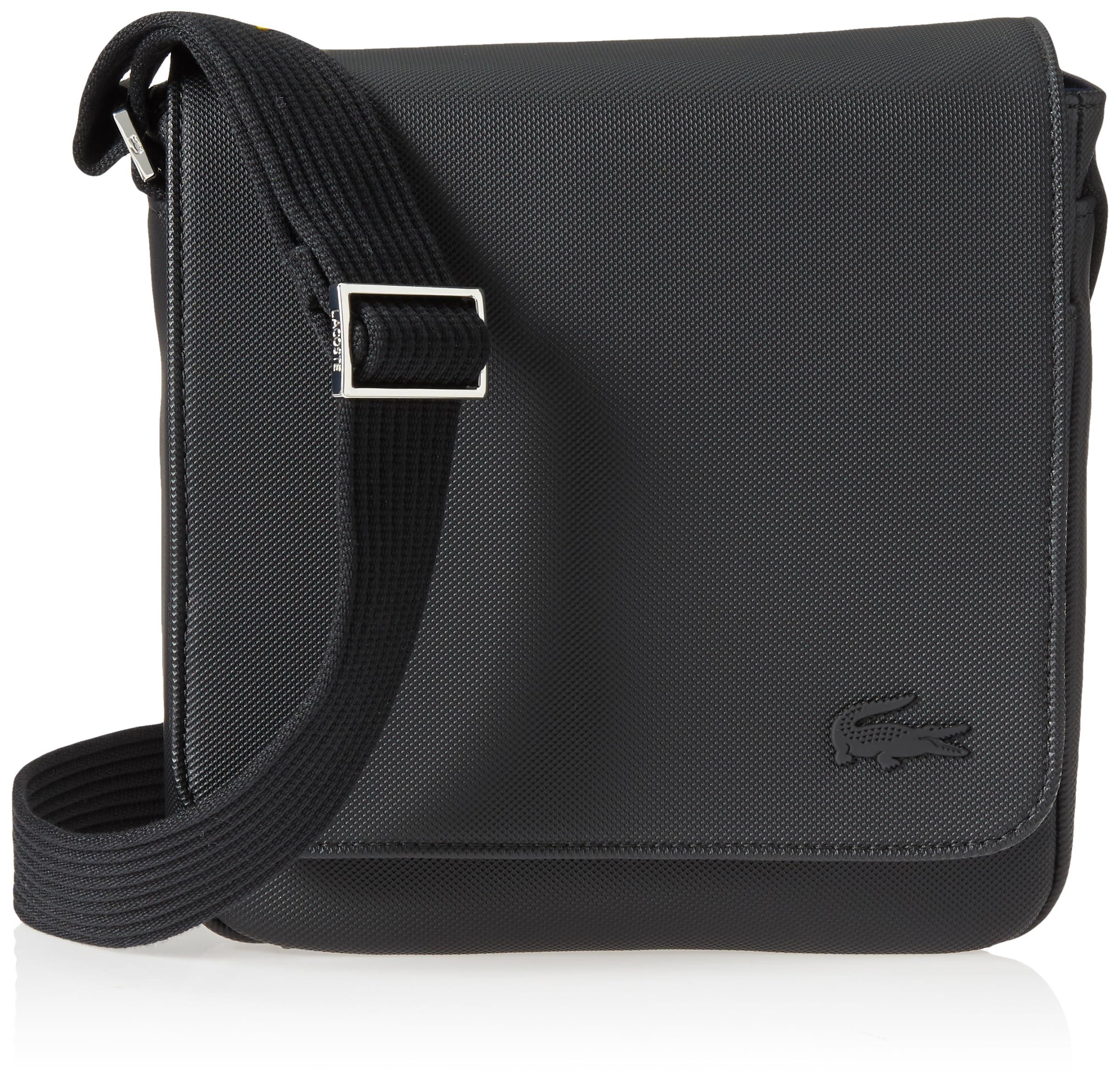 Lacoste Classic Flap Crossover Bag in Black Lyst