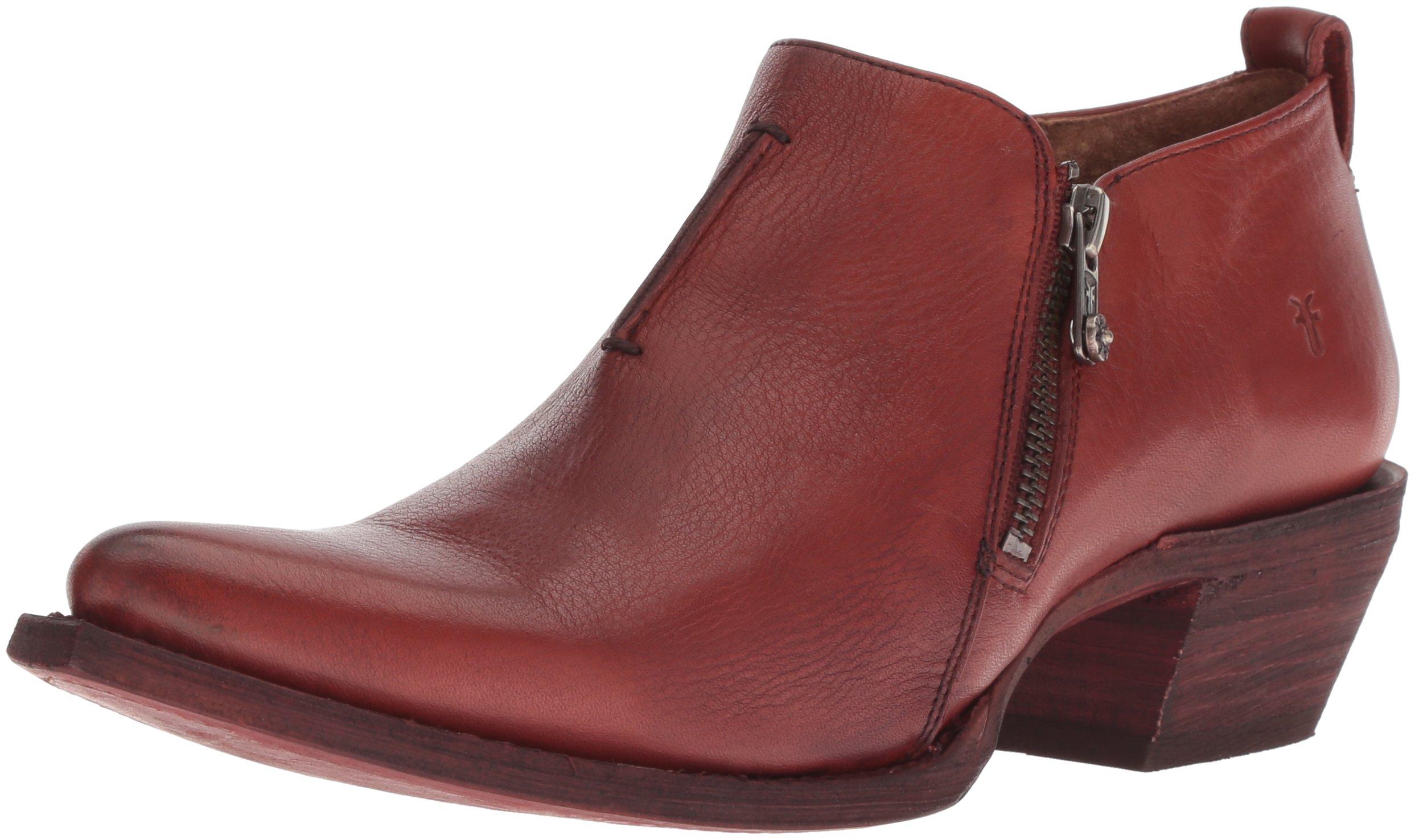 Frye Sacha Moto Shootie Ankle Boot in Red Clay (Red) Lyst