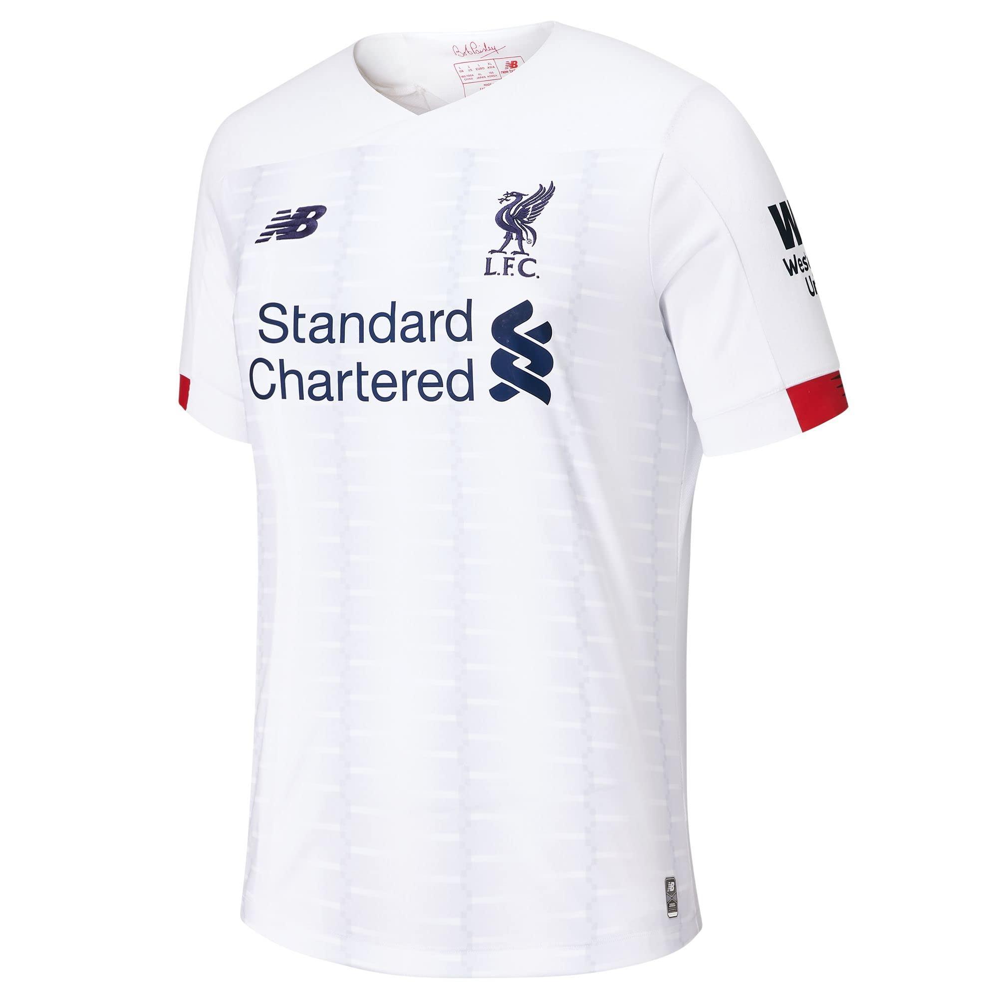 New Balance S International Soccer 2019-2020 Short Sleeve Jersey Liverpool  F.c. in White for Men | Lyst