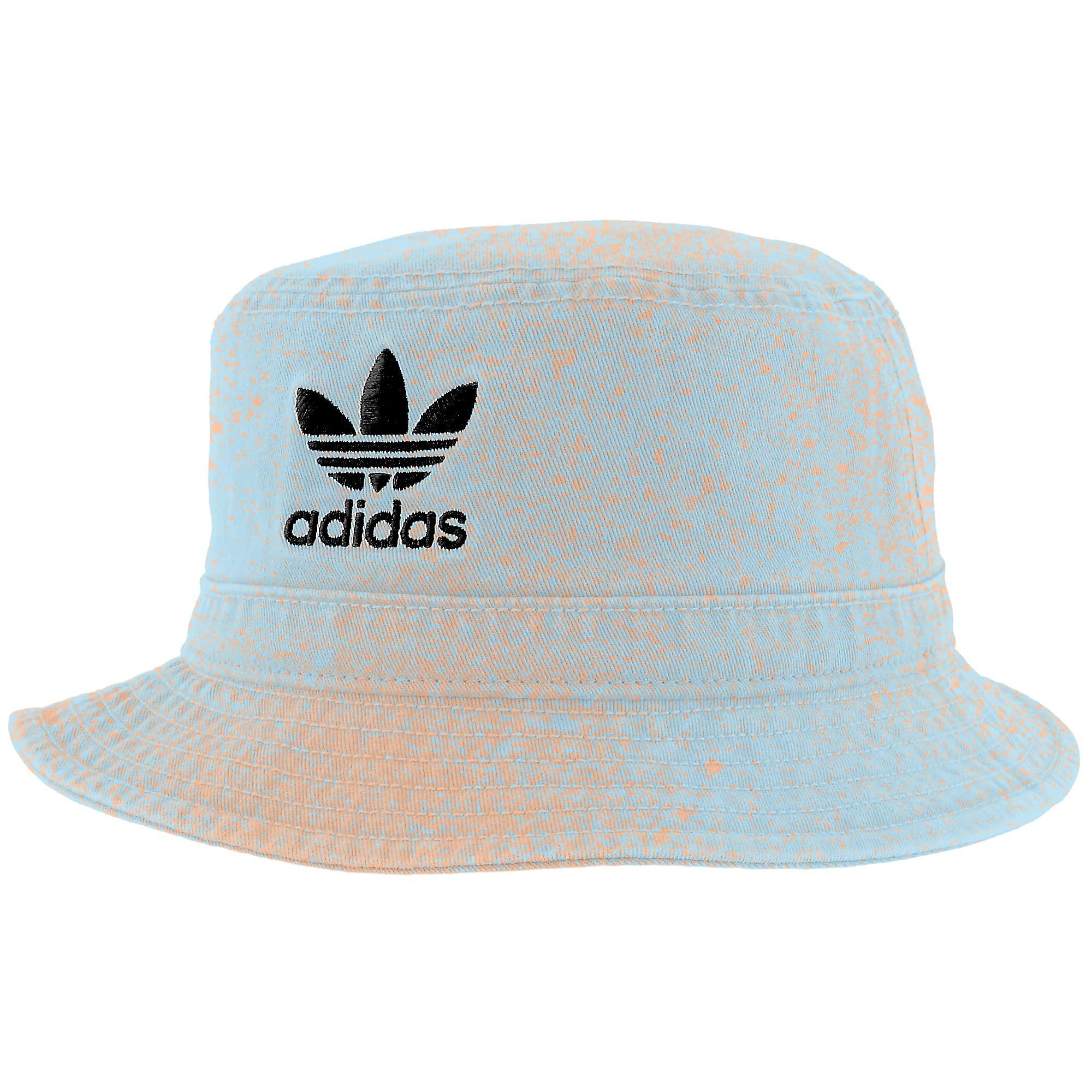 adidas Originals Spray Print Bucket Hat in Blue | Lyst