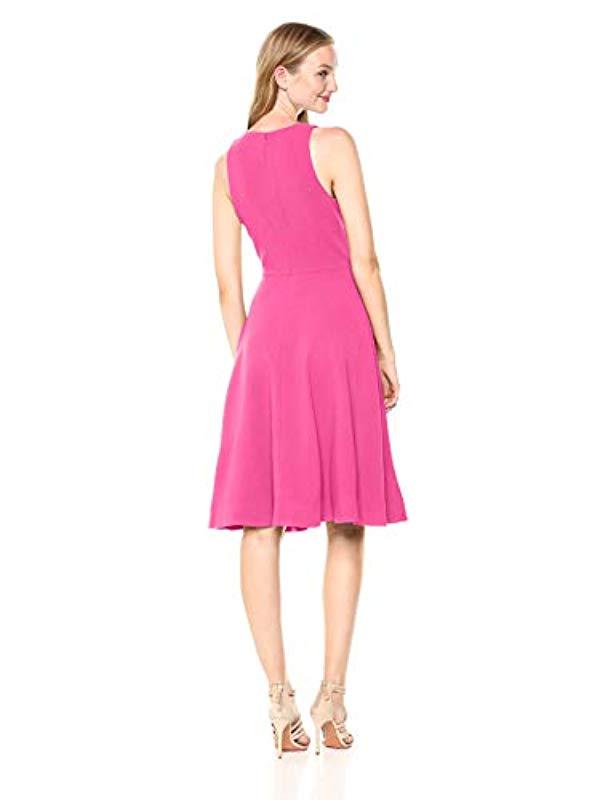 dress the population fit and flare dress