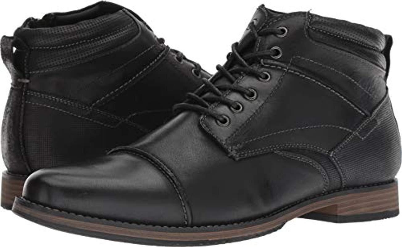 Steve Madden Parkson Ankle Boot in Black for Men - Lyst
